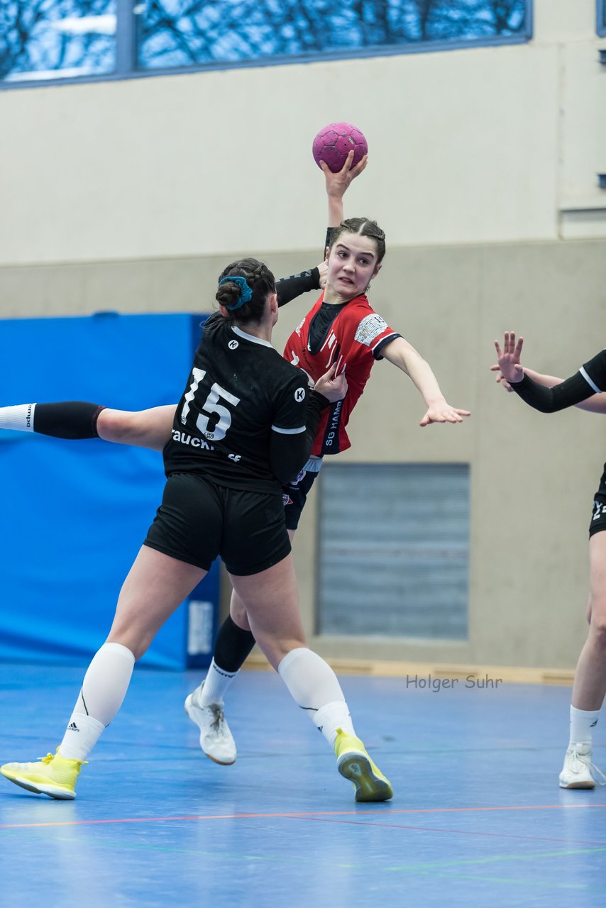 Bild 120 - B-Juniorinnen SG HH Nord - SV Henstedt Ulzburg : Ergebnis: 23:22